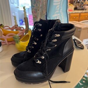 JLO by Jennifer Lopez Lace Up Boot